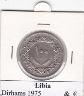 LIBIA   100 DIRHAMS  ANNO 1975 COME DA FOTO - Libia