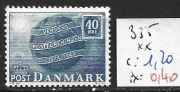 DANEMARK 335 ** Côte 1.20 € - Neufs