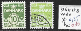 DANEMARK 336A & B ** & Oblitéré Côte 0.35 € - Used Stamps