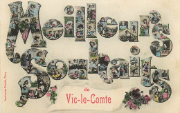 63 , VIC LE COMTE , Meilleurs Souhaits , * 371 95 - Vic Le Comte