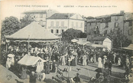 63 , AUBIERE , Place Des Ramacles Un Jour De Fete , Manege Forain , * 371 97 - Aubiere