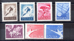 Polonia 3 Series Nº Yvert 888/89 + 890/92 + 900/01 ** DEPORTES (SPORTS) - Neufs