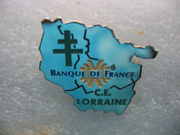 Pin's Du Comité D'Entreprise Lorraine De La Banque De FRANCE - Banks