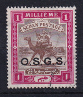 Sdn: 1903/12   Official - Arab Postman 'O.S.G.S.' OVPT  SG O5   1m   Used - Soedan (...-1951)