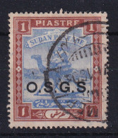 Sdn: 1903/12   Official - Arab Postman 'O.S.G.S.' OVPT  SG O8   1P   Used - Sudan (...-1951)