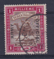 Sdn: 1905   Army Service - Arab Postman 'Army Official' OVPT  SG A1   1m   Used - Sudan (...-1951)