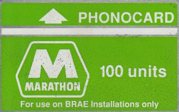 PHONE CARD REGNO UNITO INSTALLAZIONI BRAE (E73.36A.1 - Plateformes Pétrolières