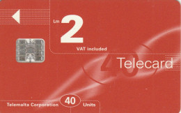 PHONE CARD MALTA (E73.33.1 - Malte