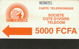 PHONE CARD COSTA D'AVORIO (E73.29.1 - Ivory Coast