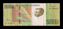 Angola 2000 Kwanzas 2012 Pick 157b Bc/Mbc F/Vf - Angola