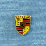 1 PIN'S //  ** LOGO / BLASON PORSCHE ** - Porsche