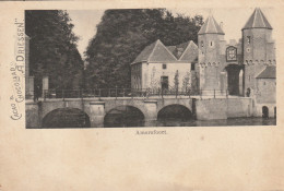 4905 170 Amersfoort, Koppelpoort Rond 1900. (Reclame Cacao A. Driesen.)  - Amersfoort