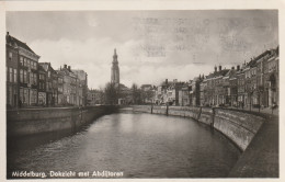 4905 268 Middelburg, Dokzicht Met Abdijtoren. (Fotokaart.)  - Middelburg