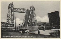 4905 293 Rotterdam, Koninginne En Spoorweghefbrug.  - Rotterdam
