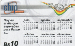 PHONE CARD BOLIVIA - PROTOTIPO URMET NO CHIP (E77.33.6 - Bolivië