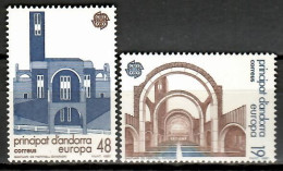 Andorra 1987 / Europa CEPT Architecture Monuments MNH Arquitectura Architektur / Jy13  23-25 - 1987