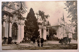 PIEMONTE TORINO 2 ESPOSIZIONE 1911 PADIGLIONI RADIOTELEGRAFIA, POSTA PNEUMATICA E COMMISSIONE ESECUTIVA  Formato Piccolo - Tentoonstellingen