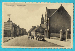 * Oostrozebeke (West Vlaanderen) * (Uitg Denoo Hoste - Em. Beernaert) Wielsbekestraat, Animée, Enfants, église - Oostrozebeke