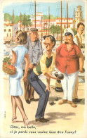 Pétanque Boules Fanny  , Illustration De  M Huet , * LC 377 80 - Bowls