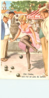 Pétanque Boules Fanny  , Illustration De  M Huet , * LC 377 81 - Bowls