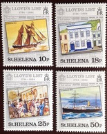 St Helena 1984 Lloyds List MNH - Saint Helena Island