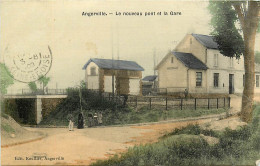 91 , ANGERVILLE , Le Nouveau Pont Et La Gare , * 393 20   - Angerville