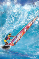Sports Postcard Water Sport Surf - Wasserski