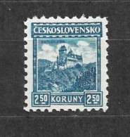 Czechoslovakia 1929 MNH ** Mi 262 Sc 135 Castle Karlstejn. Tschechoslowakei. C7 - Ongebruikt