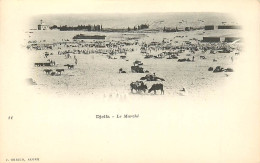 ALGERIE , DJELFA , Le Marché , Edition Geiser , * 402 27 - Djelfa