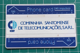 SAO TOME AND PRINCIPE  USED PHONECARD (112K) (number 1) - Sao Tome And Principe