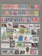 DANMARK DENMARK Used Gestempelt Different (o) Stamps Lot #1529 - Collections