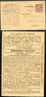 Marienbader Tabletten Österreich Privat-Frage-Postkarte PP28F Wien - Berlin 1910 - Apotheek