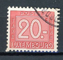 AZ-17 Luxembourg Taxe N° 36 Oblitéré. A Saisir !!! - Postage Due