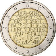 Portugal, 2 Euro, 250 Ans De La Monnaie, 2018, Lisbonne, SPL+, Bimétallique - Portogallo