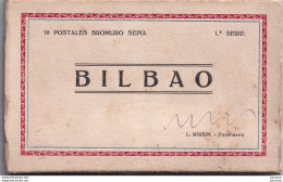 07- BILBAO  - CARNET COMPLET DE 10 CPA BROMURO SEPIA - EDIT. L. ROISIN - ( TOUS LES  SCANS ) - Vizcaya (Bilbao)