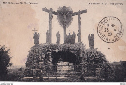 L3-86) MIREBEAU DU POITOU - VIENNE - LE CALVAIRE  - EN 1928 - ( 2 SCANS ) - Mirebeau
