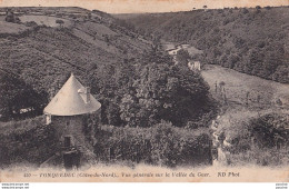 L2-22) TONQUEDEC - COTES DU NORD - VUE GENERALE SUR LA VALLEE DU GUER - EN 1912 - ( 2 SCANS ) - Tonquédec