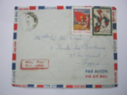 VIETNAM , 1979 , Brief  Nach Frankreich, Front Only ! - Viêt-Nam