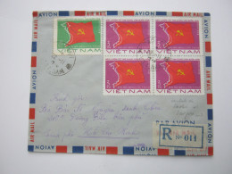 VIETNAM , 1976 , Brief  Als Einschreiben - Viêt-Nam