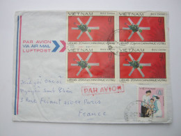 VIETNAM , 1978 ,  Brief  Nach Frankreich - Viêt-Nam