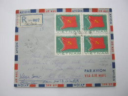 VIETNAM , 1976 , Brief  Als Einschreiben - Viêt-Nam