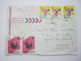 VIETNAM , 1984 ,  Brief  Nach Frankreich - Viêt-Nam