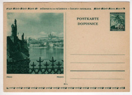 Bohême Et Moldavie : Entiers Postaux : Prag - Cartas & Documentos