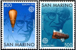 San Marino 1119/20 - Europa CEPT 1983 - MNH - 1983