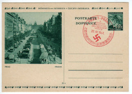 Bohême Et Moldavie : Entiers Postaux : Prag - Briefe U. Dokumente