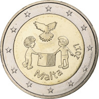 Malte, 2 Euro, Solidarité Et Paix, 2017, SPL+, Bimétallique, KM:New - Malte