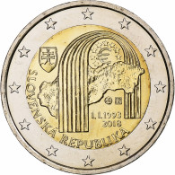 Slovaquie, 2 Euro, 25ème Anniversaire De La République, 2018, Kremnica, SPL+ - Eslovaquia