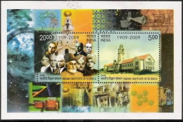 INDIA 2008 INDIAN INSTITUTE OF SCIENCE MINIATURE SHEET MS MNH - Unused Stamps