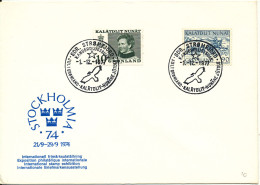 Greenland Cover Sdr. Strömfjord 1-12-1977 Special Christmas Postmark - Briefe U. Dokumente