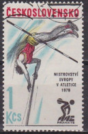 Sports Olympiques - TCHECOSLOVAQUIE - Athlétisme, Saut à La Perche - N° 2269 - 1978 - Used Stamps